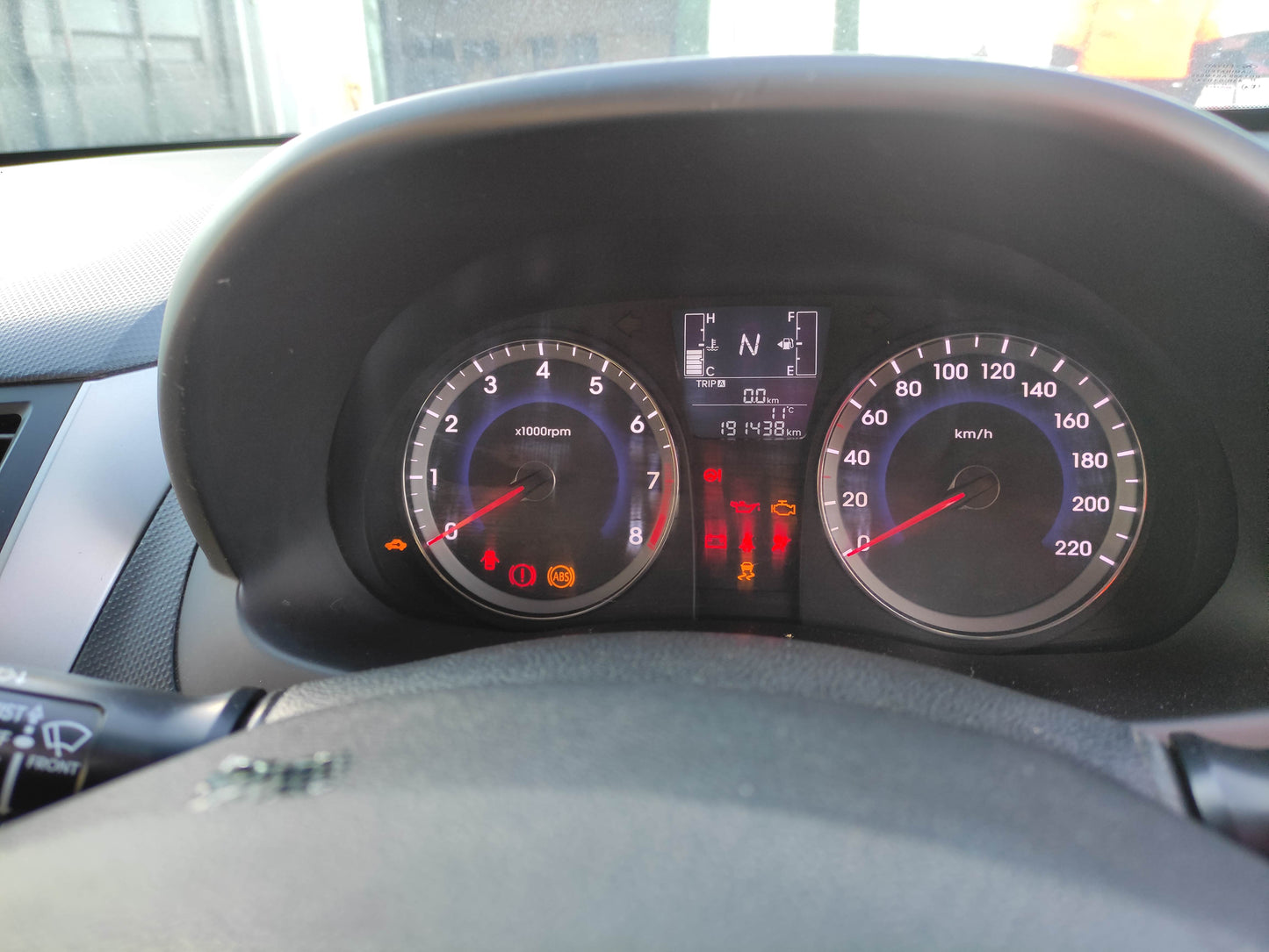 #729  HYUNDAI ACCENT 2016 FOR PARTS